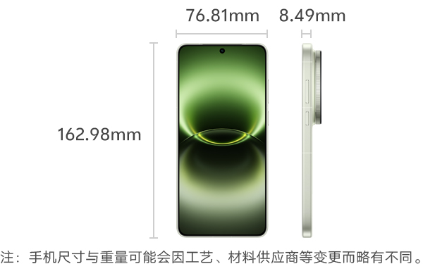 Product size picture