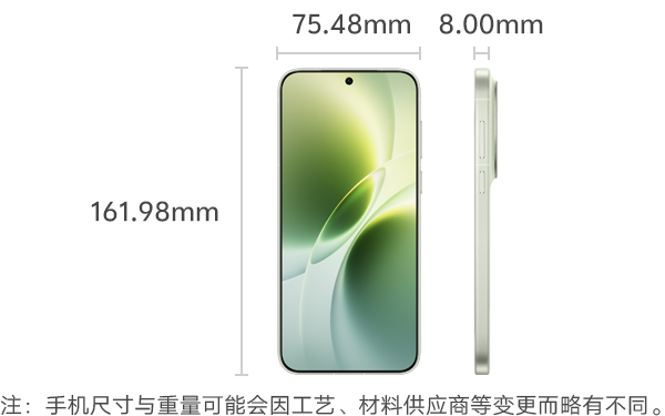 Product size picture