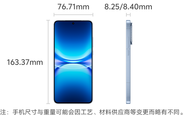 Product size picture