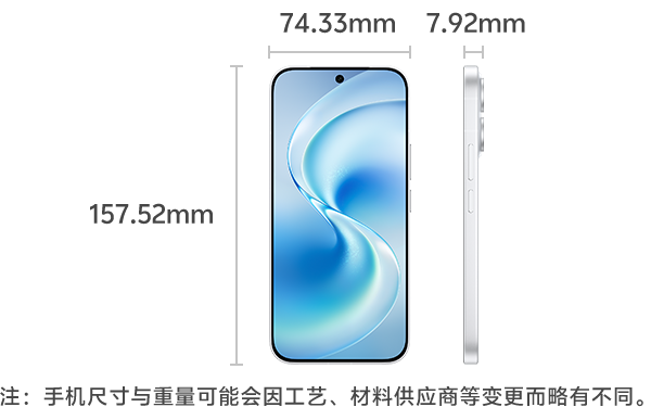 Product size picture