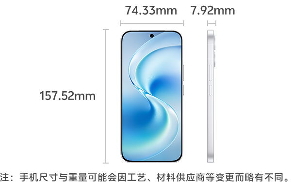 Product size picture