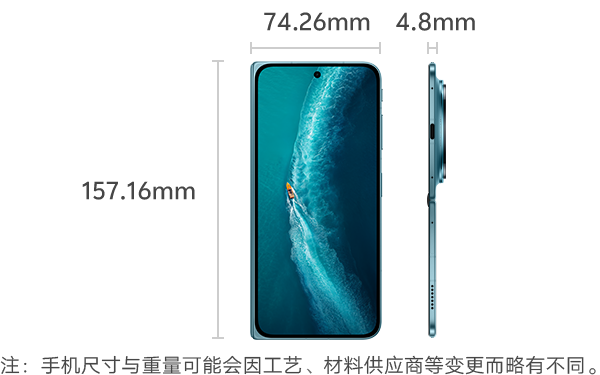 Product size picture
