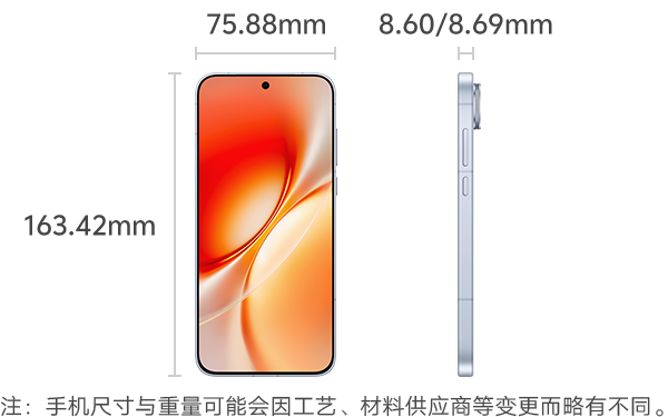 Product size picture
