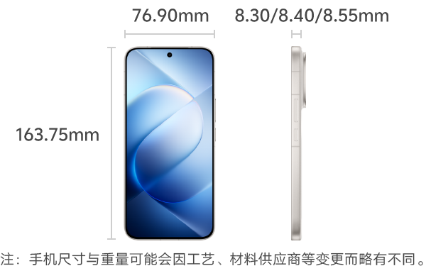 Product size picture
