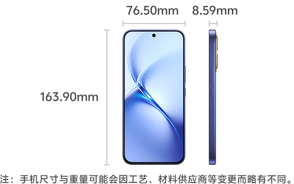 Product size picture